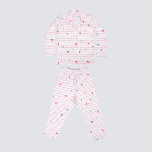 Girls Pyjama Set - White
