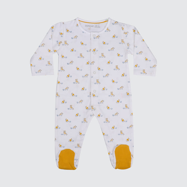 Baby Romper - Jumbo Yellow