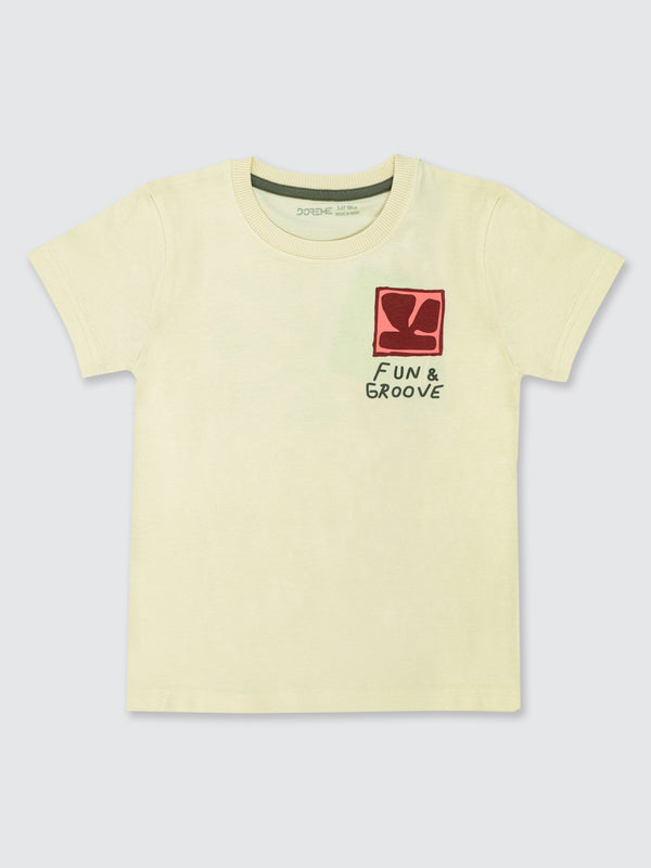 Baby Boys T-shirt - Oat