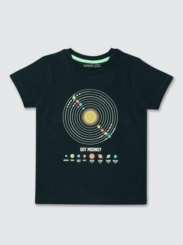 Boys T-Shirt - Space Navy