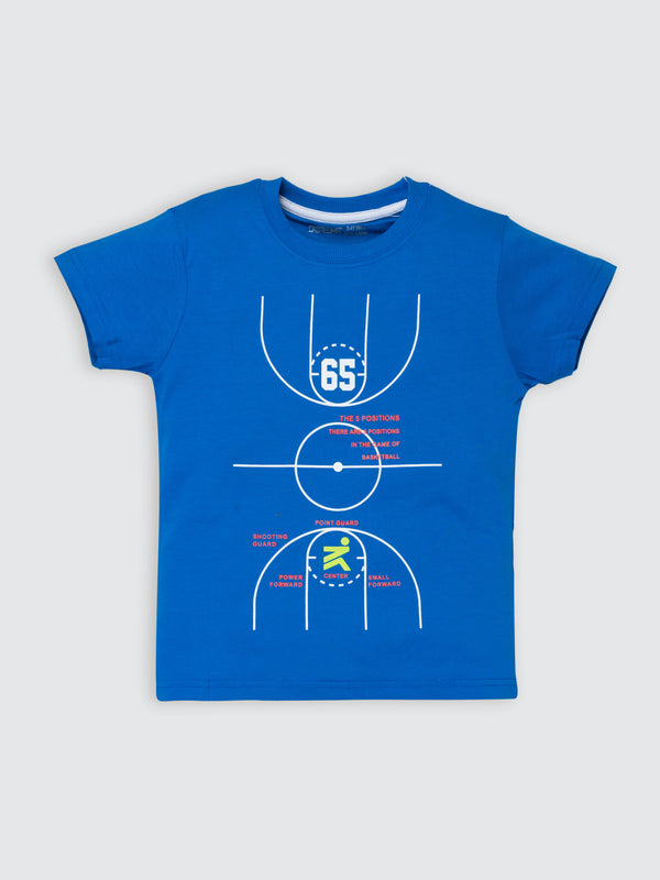 Boys T-shirt - Olympic Blue