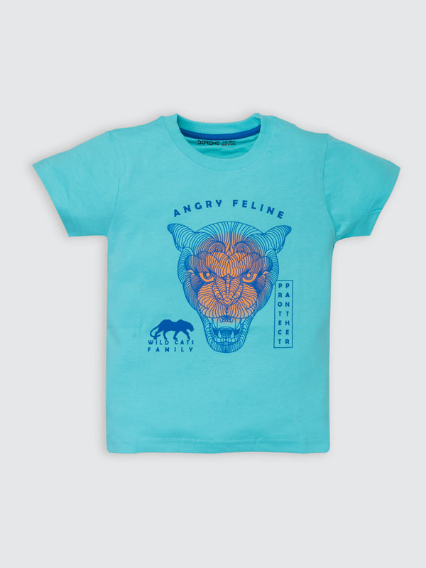 Boys T-shirt - Skate Blue