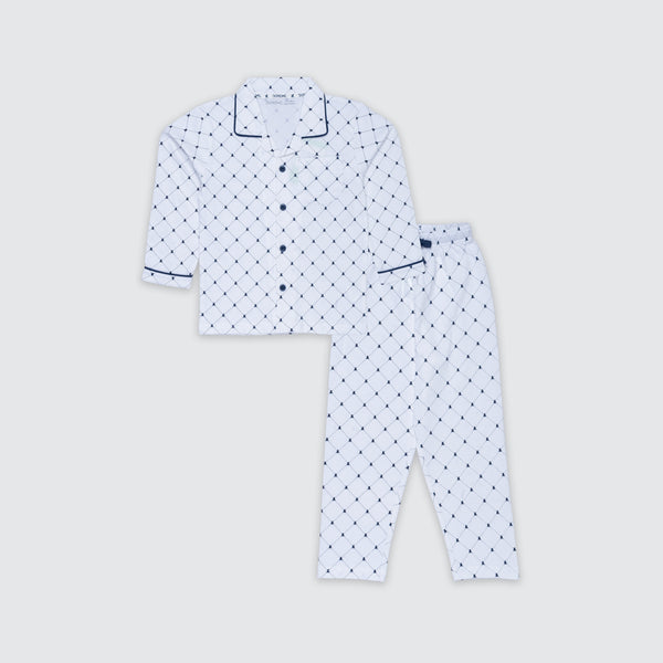 Boy's Pyjama Set - Bear Navy