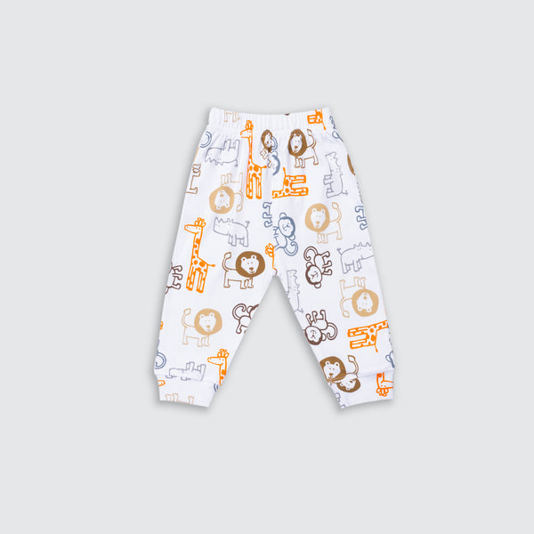 Baby Diaper Legging - Safari Print