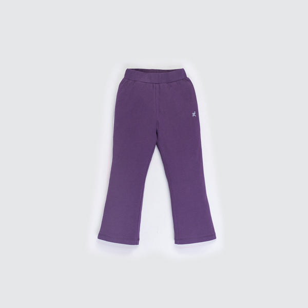 Baby Girl's Stretch Flare Pants - Bliss Grape