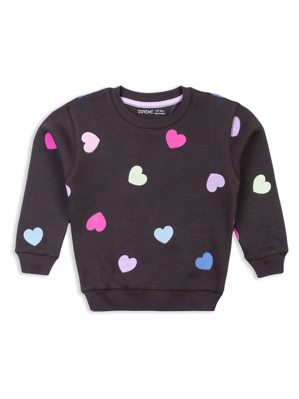 Girl's Fleece Sweatshirt  - Cosmic