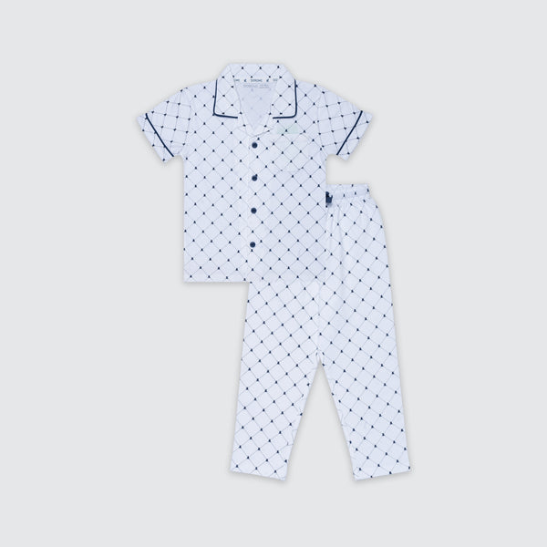 Boy's Pyjama Set - Bear Navy