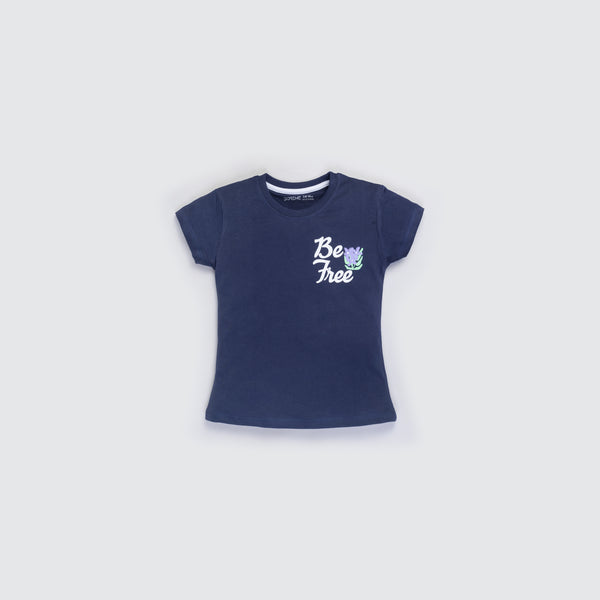 Girls T-Shirt - Oxford Blue