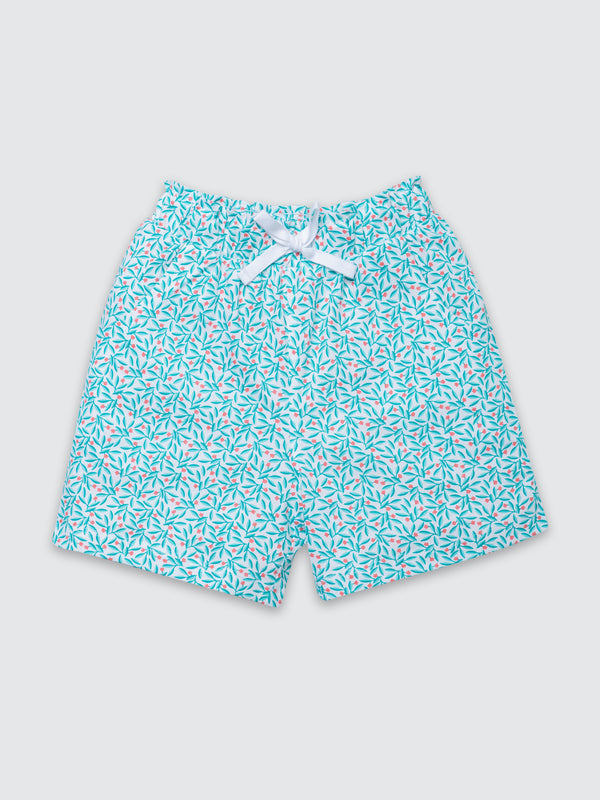 Girl's All Over Print Shorts - Red Dot Print