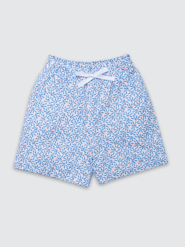 Girl's All Over Print Shorts - Pink Dot Print