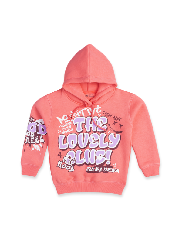 Girls Hoodie - Music Coral