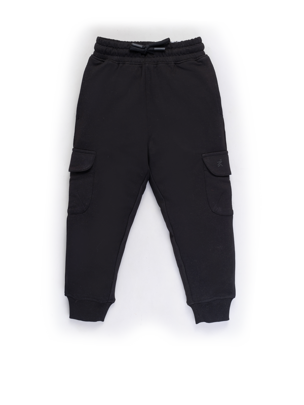 Baby Boy's Apex Cargo Joggers - Jet Black