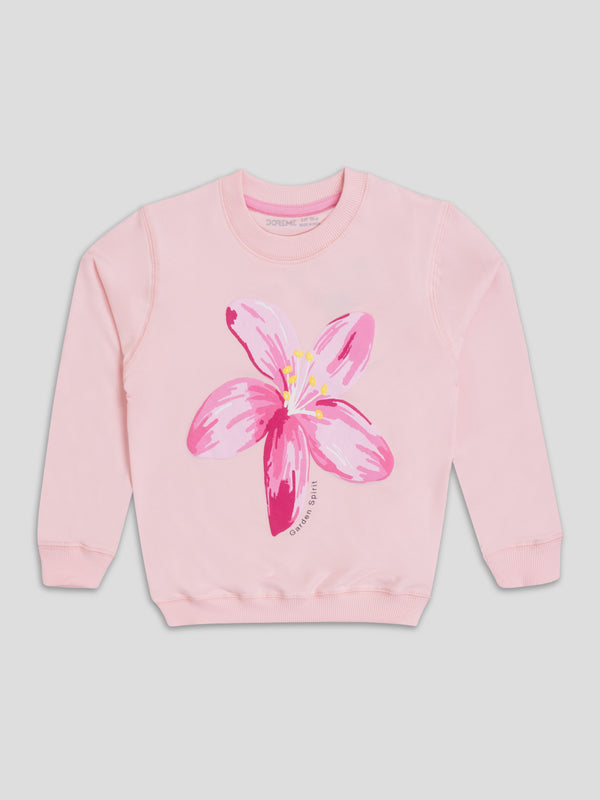 Baby Girl's Apex Sweatshirt - Club Pink