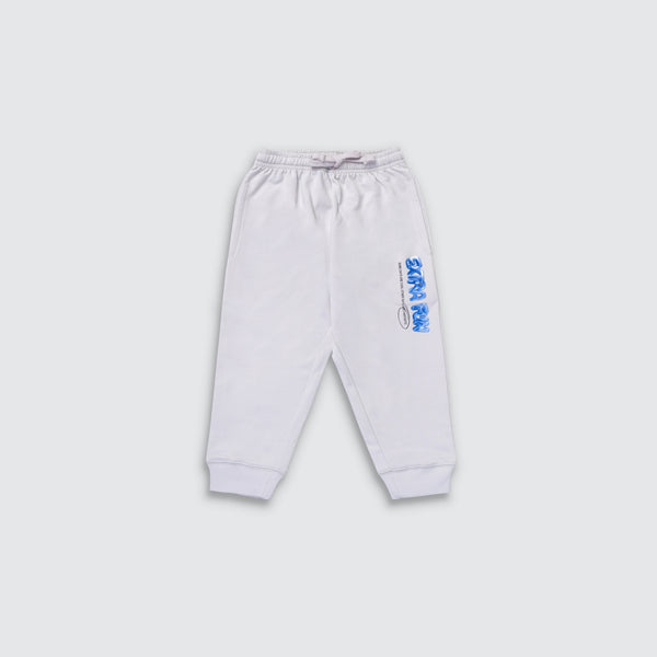 Boy's Fr. Terry Printed Joggers - Fun Grey