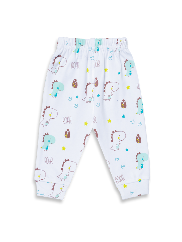 Newborn Diaper Legging - Dino Land Print