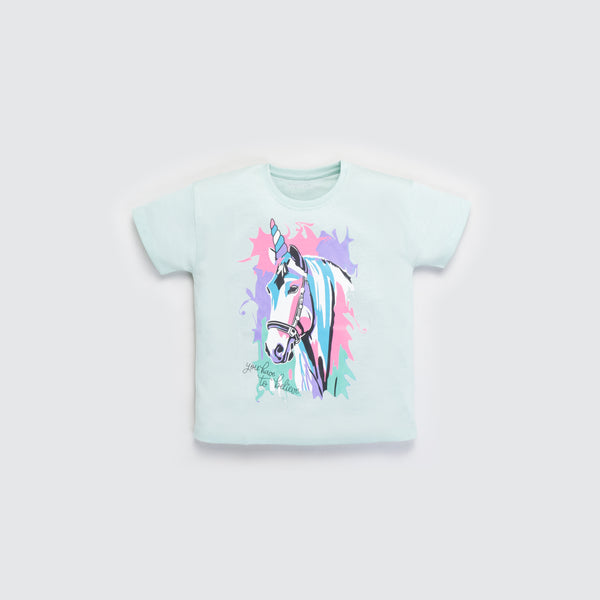 Girl's Versatile T-Shirt - Summer Mint
