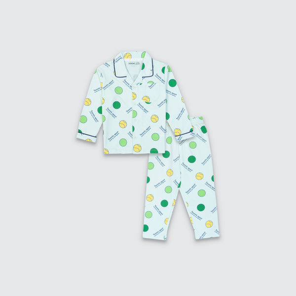 Boy's Pyjama Set - Feather Green