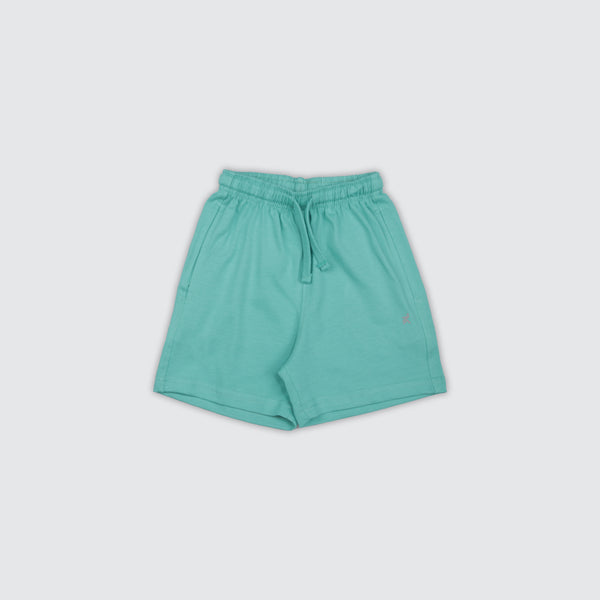 Girl's Logo Shorts - Paris Green