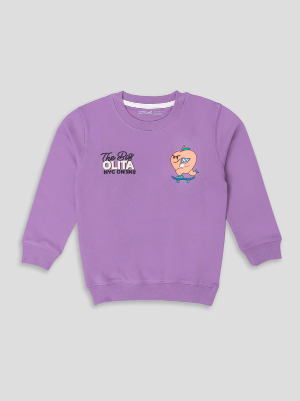 Baby Boy's Terra Sweatshirt - NYC Mauve