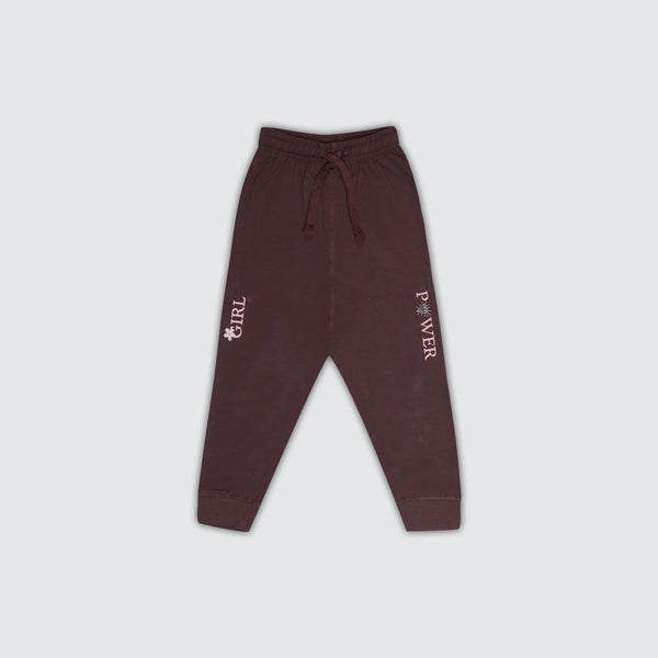 Girl's Joggers - Skate Wine