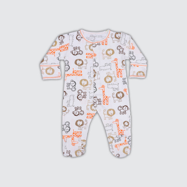 Newborn Romper - Off White