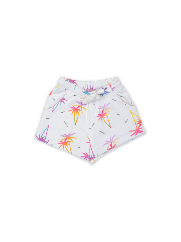 Girls  Shorts - Tropical Vibes Print