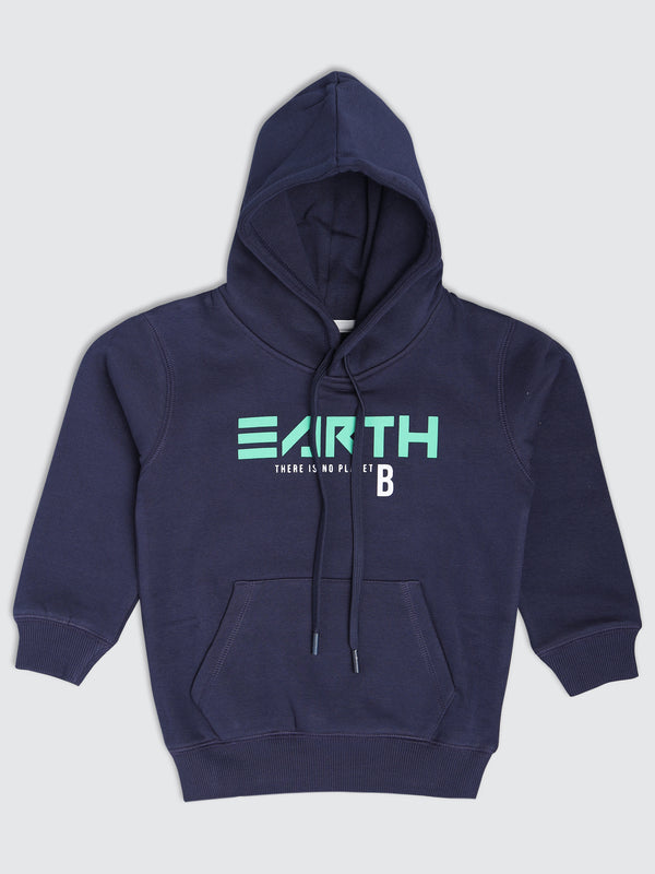 Boys Hoodie - Global Navy