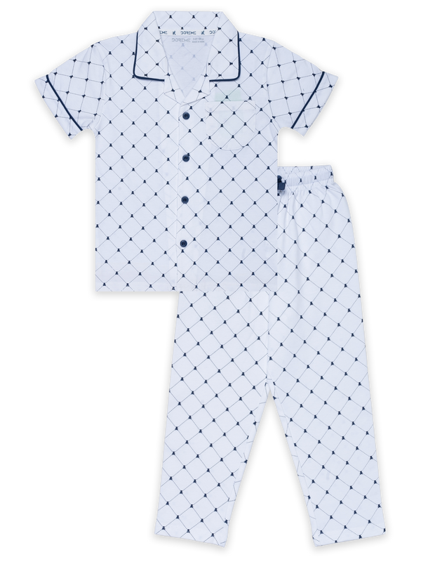 Boy's Pyjama Set - Bear Navy