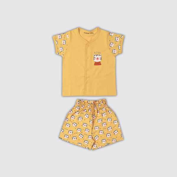 Newborn Front Open Set - Ocher