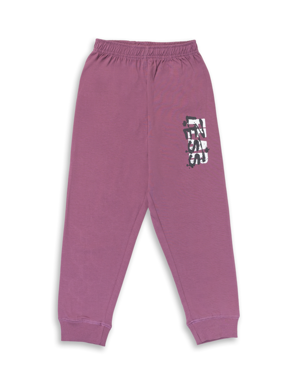 Boy's Essential Joggers - Plum