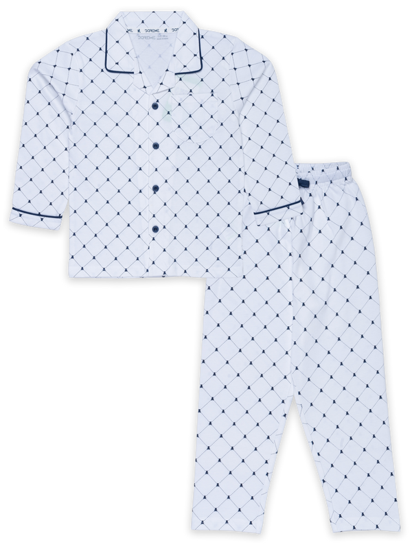 Boy's Pyjama Set - Bear Navy