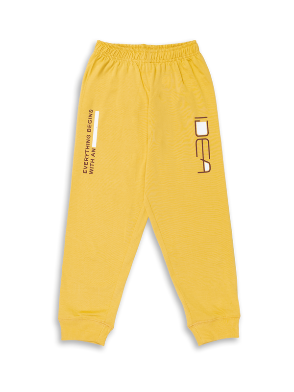 Boy's Essential Joggers - Ocher