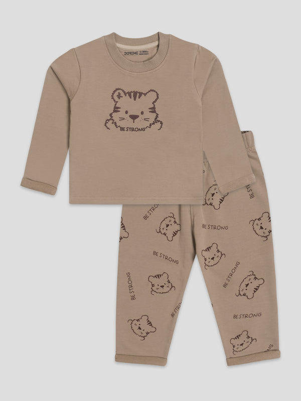 Baby Apex Co-Ord Set  - Jet Beige