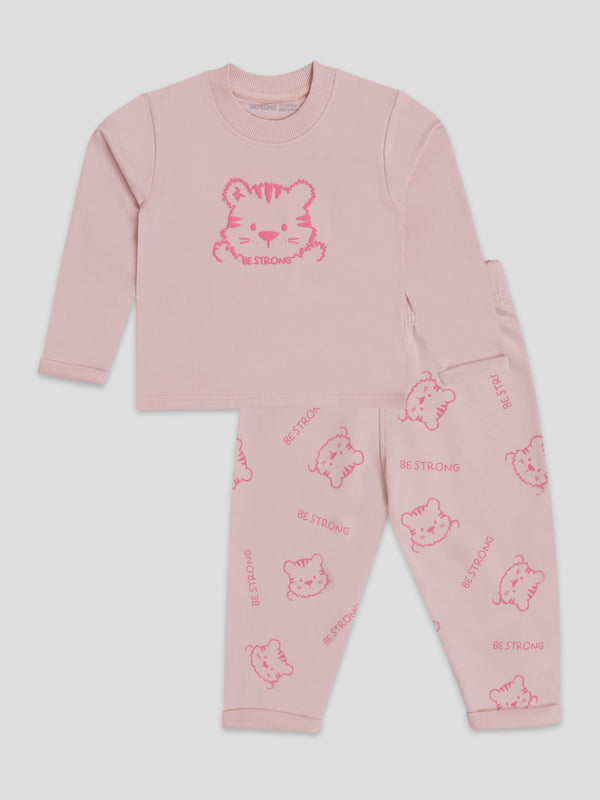 Baby Apex Co-Ord Set  - Gental Pink