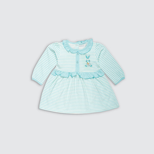 Baby Girl's Carrot Dress - Lt. Sea Green