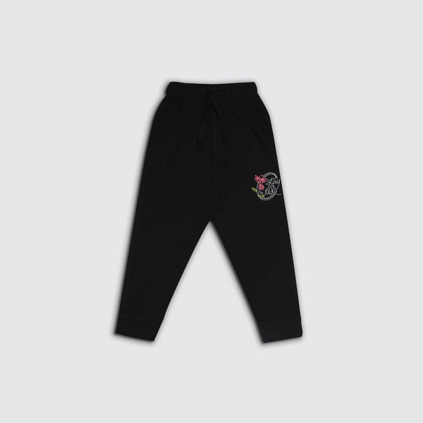 Girl's Joggers - Black