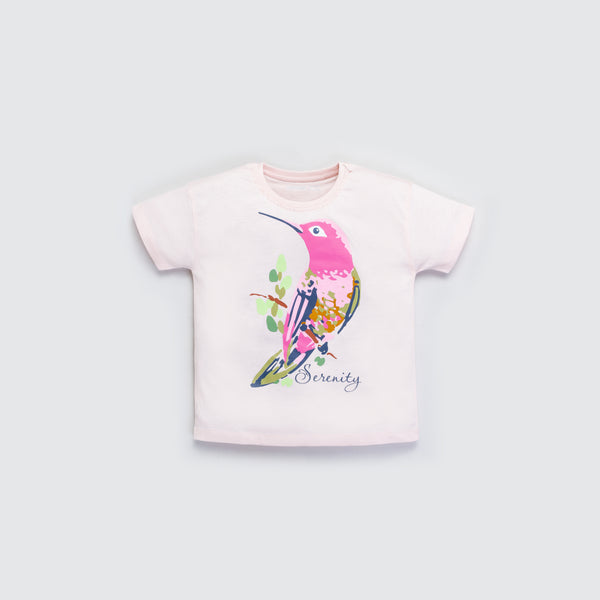 Girl's Versatile T-Shirt - Summer Pink