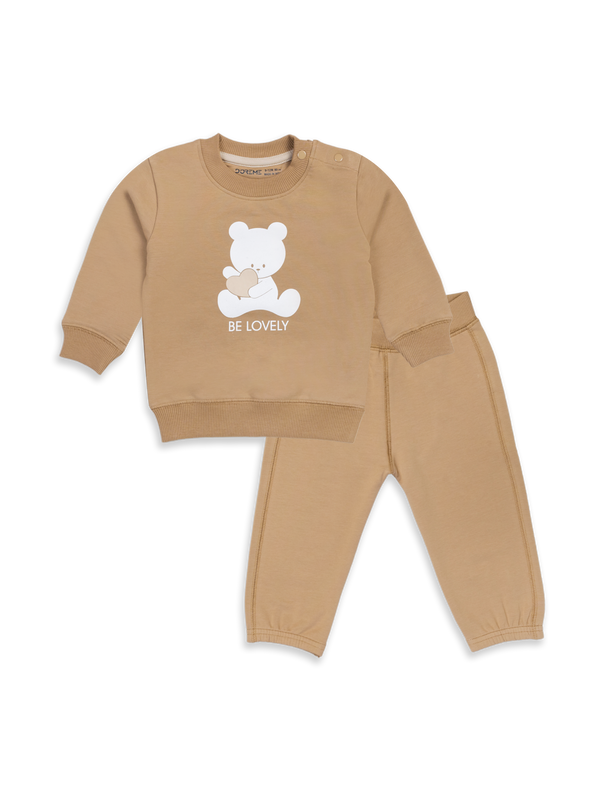 Newborn Padded Suit  - Bunny Brown