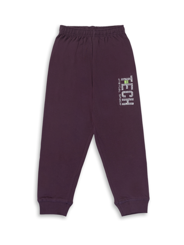 Boy's Essential Joggers - Wine