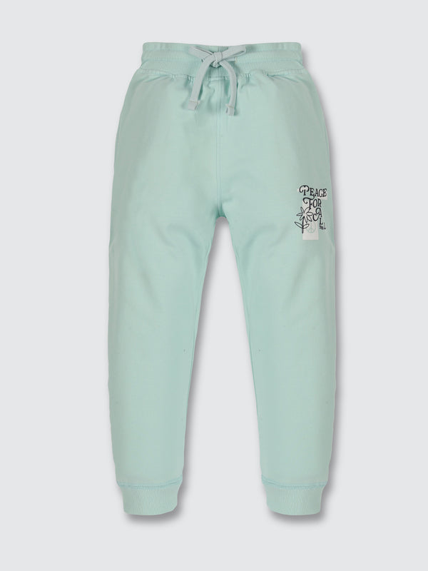 Boys French Terry Joggers - Cruise Green