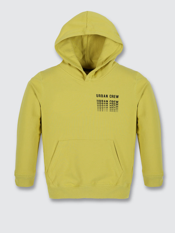 Boys Hoodie Sweatshirt - Titanium Yellow