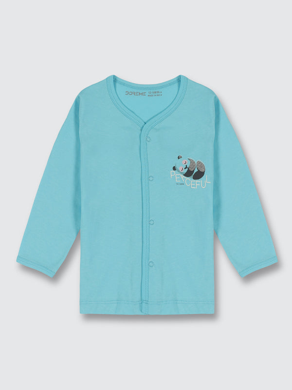 Newborn Vest - Cyan