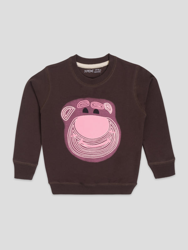 Baby Girl's Apex Sweatshirt - Party Brown