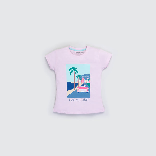 Girls T-Shirt - United Mouve
