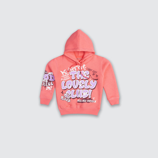 Girls Hoodie - Music Coral