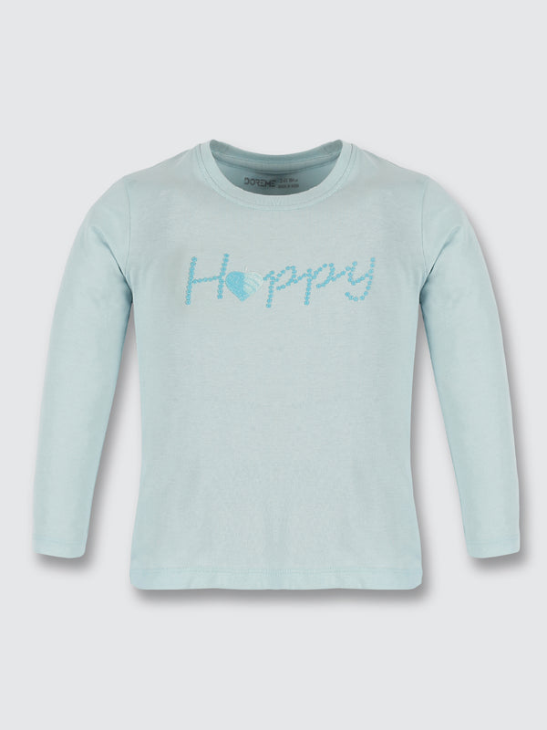 Girls T-Shirt - Baby Blue
