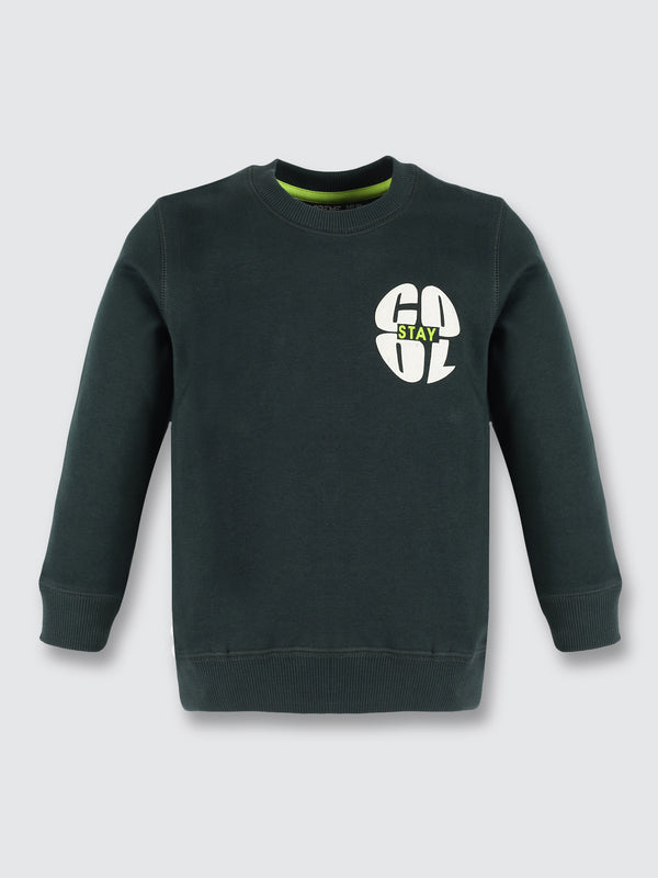 Boys  Sweatshirt - Dark Green