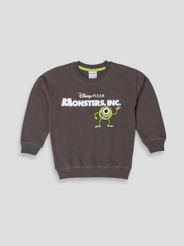 Baby Disney Boy's Terra Sweatshirt - Monster Grey