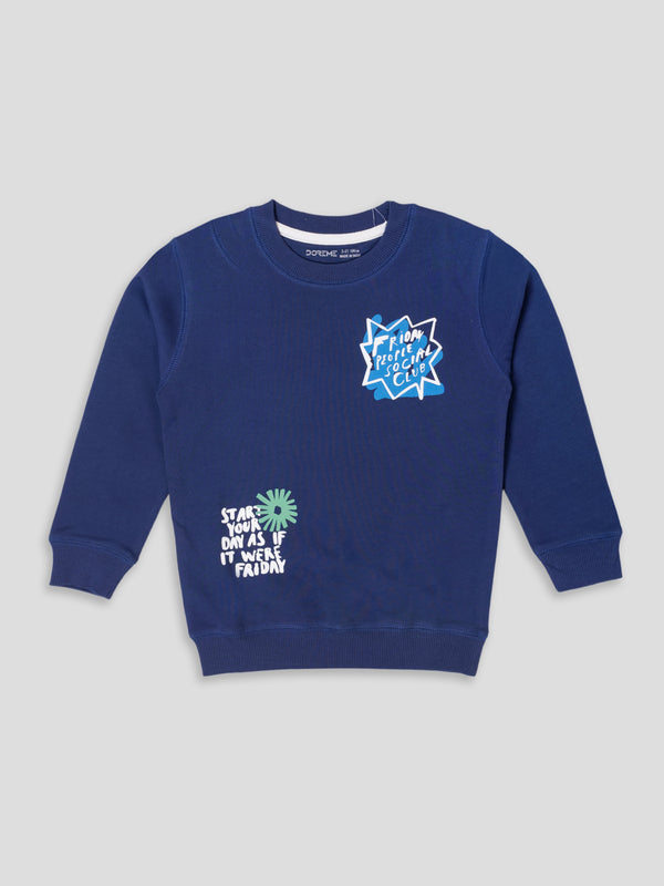 Baby Boy's Terra Sweatshirt - Home Blue