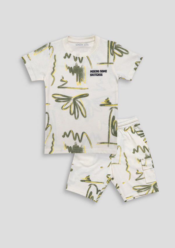 Baby Co-Ord Set  - Butter